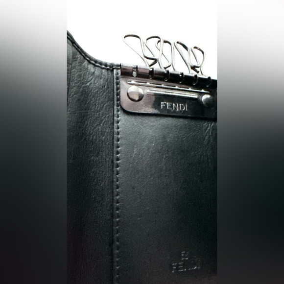 Fendi Black Zucca Key Case - Picture 9 of 9